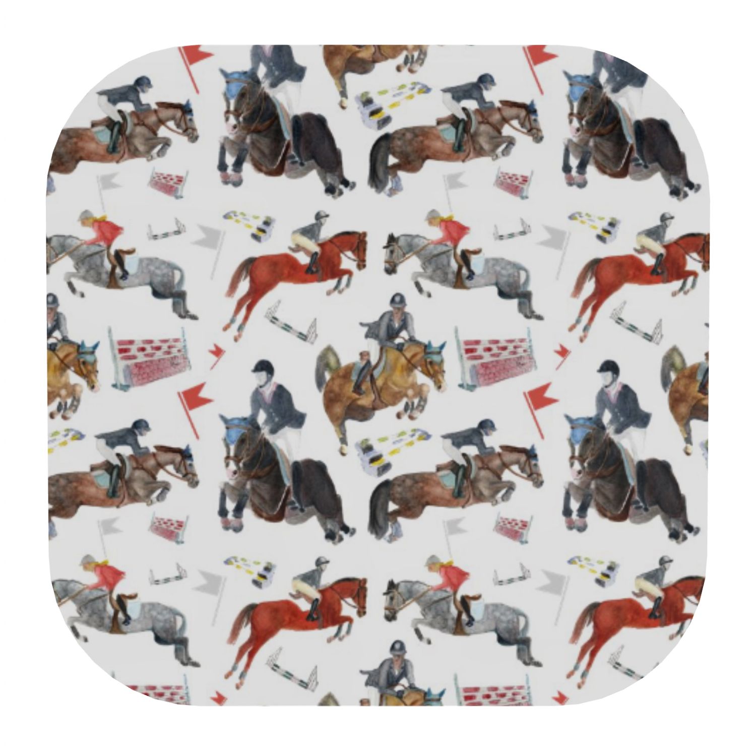 Pack of 4 Horse Sports Coasters